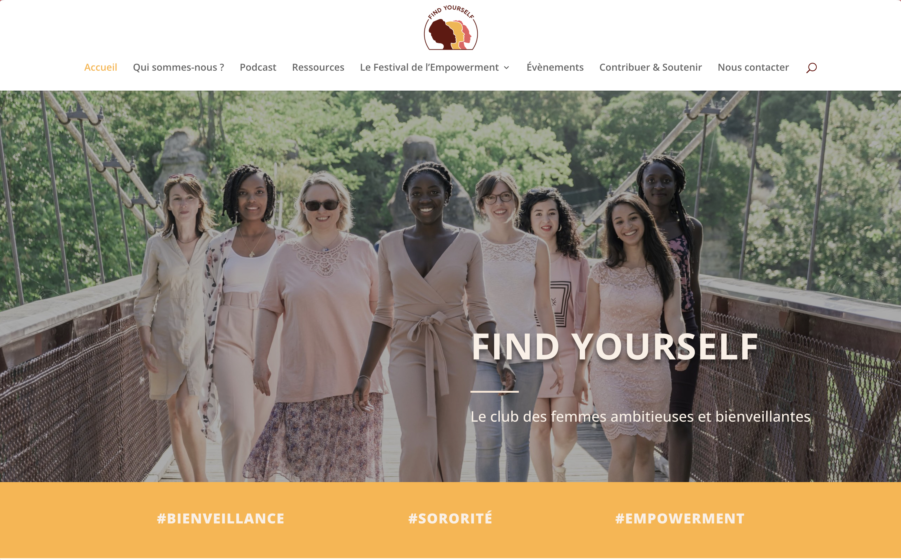 Find Yourself · Association website