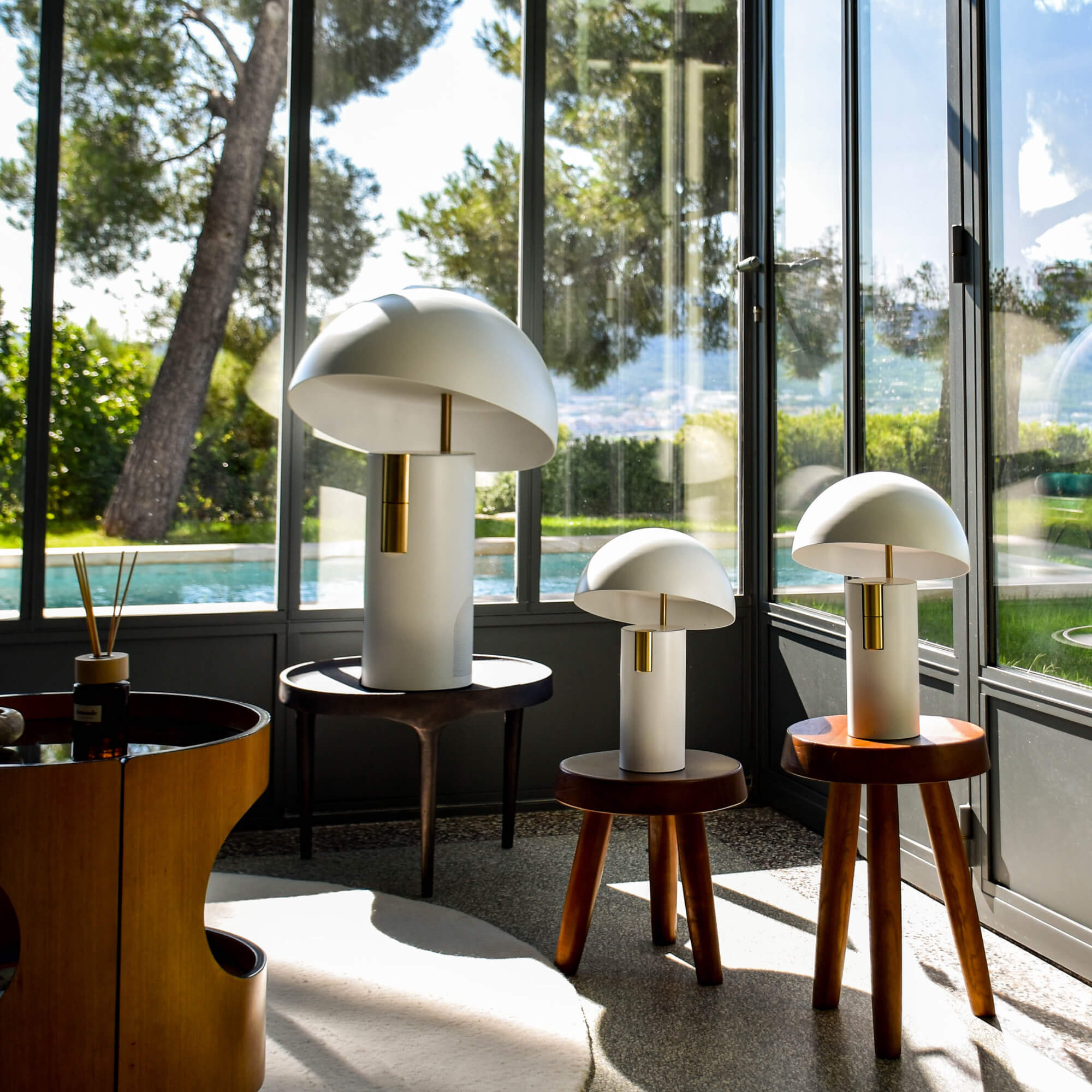 Jaune Studio · Connected lamp-speakers